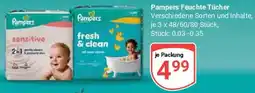 Globus Pampers Feuchte Tücher Angebot