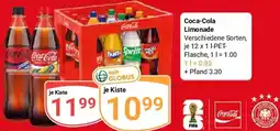 Globus Coca-Cola Limonade Angebot