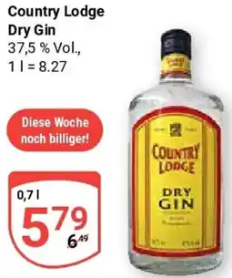 Globus Country Lodge Dry Gin Angebot