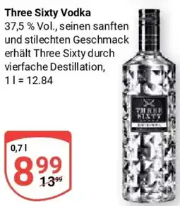 Globus Three Sixty Vodka Angebot