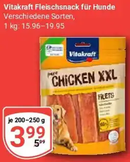 Globus Vitakraft Fleischsnack für Hunde Angebot