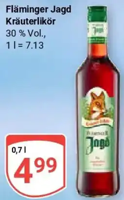 Globus Fläminger Jagd Kräuterlikör Angebot