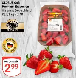 Globus GLOBUS Gold Premium Erdbeeren Angebot