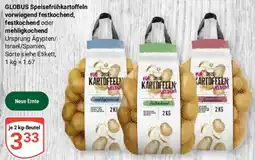 Globus GLOBUS Speisefrühkartoffeln vorwiegend festkochend, festkochend oder mehligkochend Angebot
