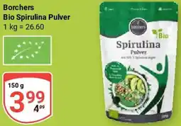 Globus Borchers Bio Spirulina Pulver Angebot