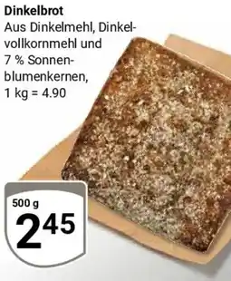Globus Dinkelbrot Angebot