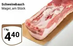Globus Schweinebauch Angebot