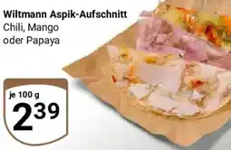 Globus Wiltmann Aspik-Aufschnitt Angebot