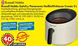TEDi Russell Hobbs Satisfry Panoramic Heißluftfritteuse Cream 5 L Angebot