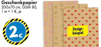TEDi Geschenkpapier Angebot