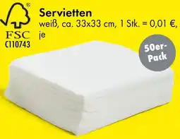 TEDi Servietten Angebot