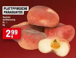 Handelshof PLATTPFIRSICHE PARAGUAYOS Angebot