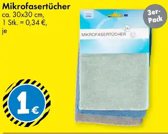 TEDi Mikrofasertücher Angebot
