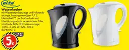 TEDi elta Wasserkocher Angebot
