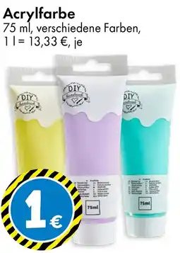 TEDi Acrylfarbe Angebot