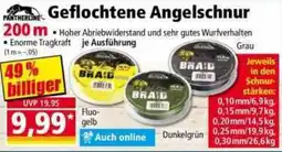 Norma PANTHERLINE Geflochtene Angelschnur 200 m Angebot