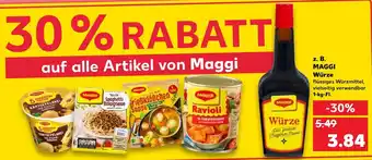 Kaufland z.B. Maggi Würze 1kg Angebot