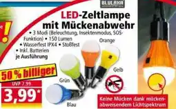 Norma BLULAXA LED-Zeltlampe mit Mückenabwehr Angebot