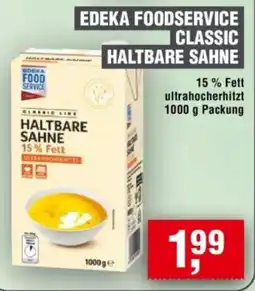 Handelshof EDEKA FOODSERVICE CLASSIC HALTBARE SAHNE Angebot