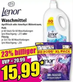 Norma Lenor Waschmittel Angebot