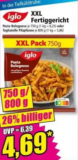 Norma iglo XXL Fertiggericht Angebot