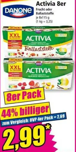 Norma Danone Activia 8er Angebot