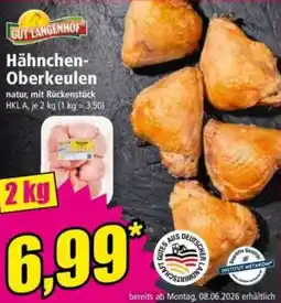 Norma GUT LANGENHOF Hähnchen Oberkeulen Angebot