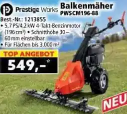 Norma Prestige Works Balkenmäher PWSCM196-88 Angebot