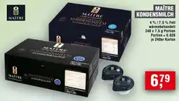 Handelshof MAÎTRE KONDENSMILCH Angebot