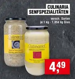 Handelshof CULINARIA SENFSPEZIALITÄTEN Angebot