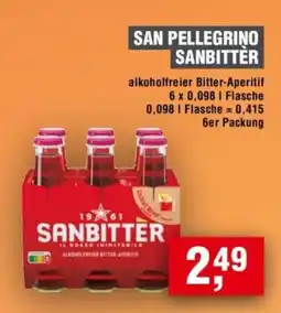 Handelshof SAN PELLEGRINO SANBITTER Angebot
