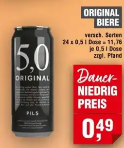 Handelshof ORIGINAL BIERE Angebot