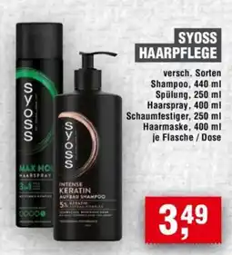 Handelshof SYOSS HAARPFLEGE Angebot