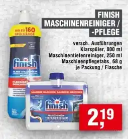 Handelshof FINISH MASCHINENREINIGER / -PFLEGE Angebot