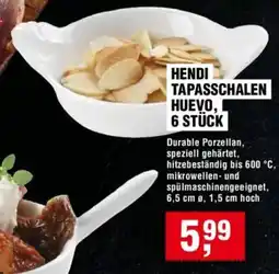Handelshof HENDI TAPASSCHALEN HUEVO, 6 STÜCK Angebot