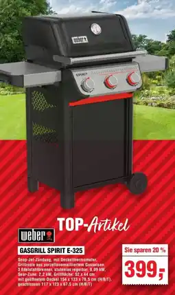 Handelshof weber GASGRILL SPIRIT E-325 Angebot
