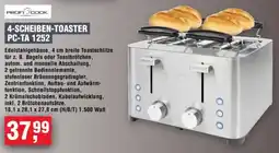 Handelshof PROFI COOK 4-SCHEIBEN-TOASTER PC-TA 1252 Angebot