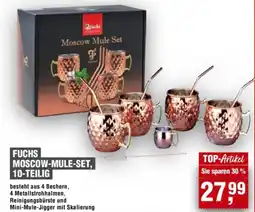Handelshof FUCHS MOSCOW-MULE-SET, 10-TEILIG Angebot