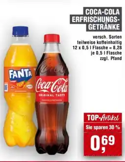 Handelshof COCA-COLA ERFRISCHUNGS- GETRÄNKE Angebot