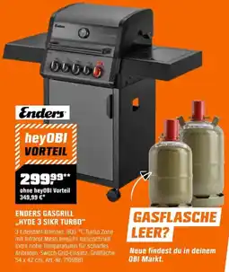 OBI ENDERS GASGRILL ,,HYDE 3 SIKR TURBO" Angebot
