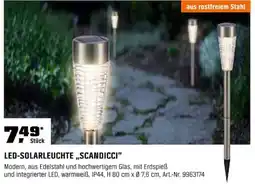 OBI LED-SOLARLEUCHTE,,SCANDICCI" Angebot