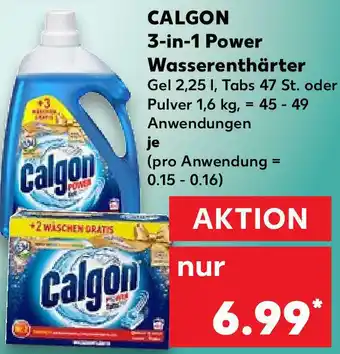 Kaufland Calgon 3-in-1 Power Wasserenthärter Angebot