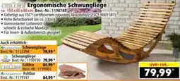 Norma CHILLROI Ergonomische Schwungliege Angebot