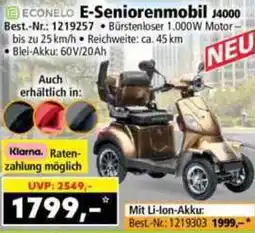 Norma ECONELO E-Seniorenmobil J4000 Angebot
