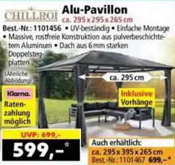 Norma CHILLROI Alu-Pavillon Angebot