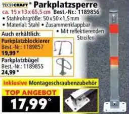 Norma TECH-CRAFT Parkplatzsperre Angebot
