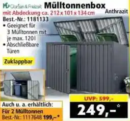 Norma Garten & Freizeit Mülltonnenbox Angebot