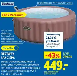 Lidl BESTWAY LAY-Z SPA Angebot