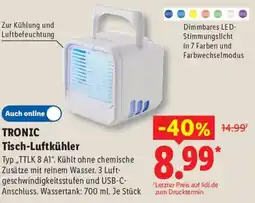 Lidl TRONIC Tisch-Luftkühler Angebot