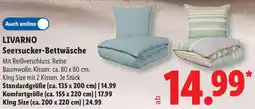Lidl LIVARNO Seersucker-Bettwäsche Angebot
